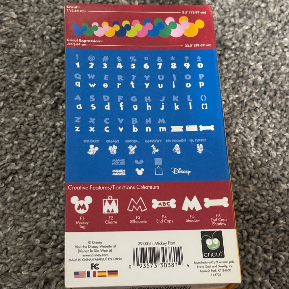 Disney Themed Cricut Cartridges - Picture 2 of 4